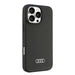 Audi Silicone Case iPhone 16 Pro Max 6.9’’ черен/черен