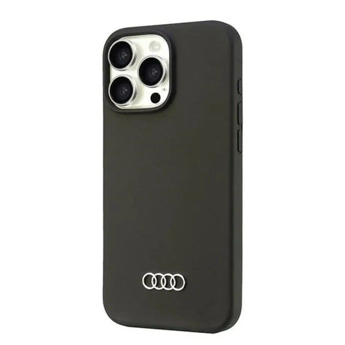 Audi Silicone Case iPhone 16 Pro Max 6.9’’ черен/черен