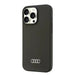 Audi Silicone Case iPhone 16 Pro Max 6.9’’ черен/черен