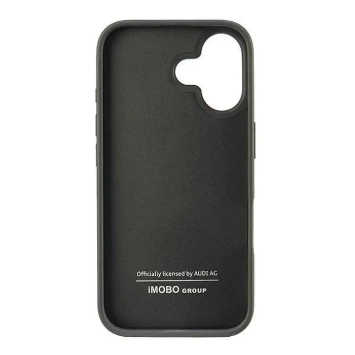 Audi Synthetic Leather iPhone 16 6.1’’ black/black hardcase