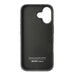 Audi Synthetic Leather iPhone 16 6.1’’ black/black hardcase