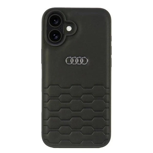 Audi Synthetic Leather iPhone 16 Plus 6.7’’ black/black