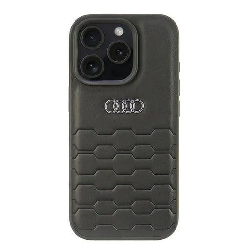 Audi Synthetic Leather iPhone 16 Pro 6.3’’ black/black