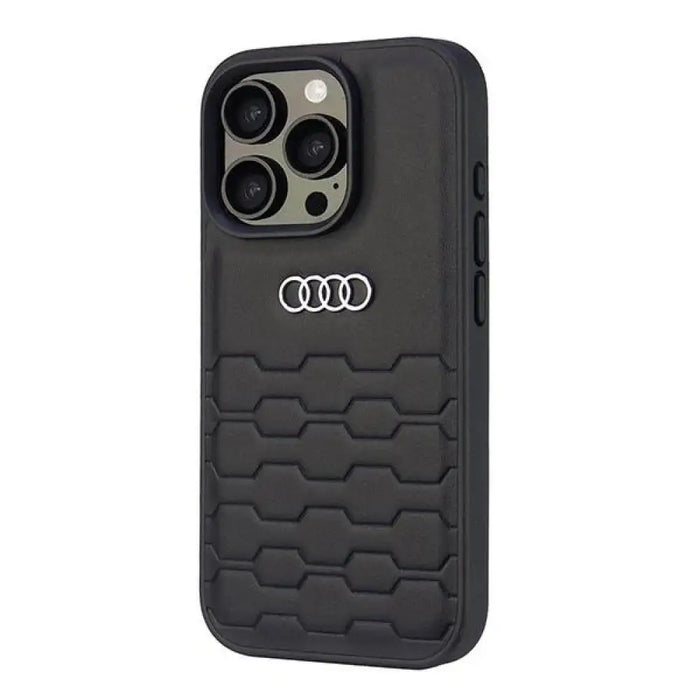 Audi Synthetic Leather iPhone 16 Pro 6.3’’ black/black