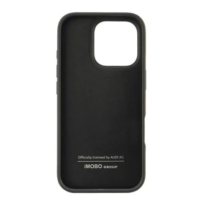 Audi Synthetic Leather iPhone 16 Pro 6.3’’ black/black