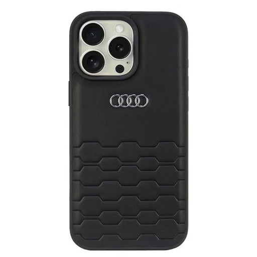 Audi Synthetic Leather iPhone 16 Pro Max 6.9’’ черен/черен