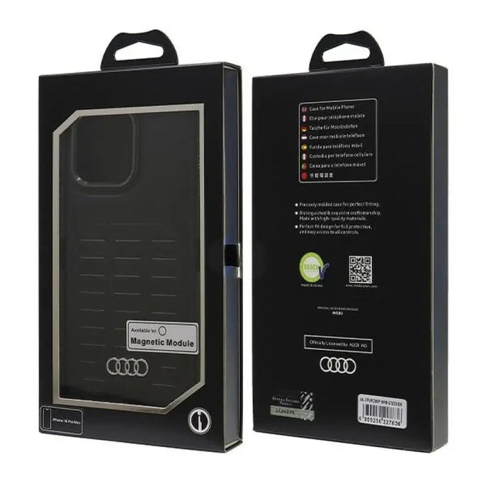Audi Synthetic Leather MagSafe iPhone 16 Pro Max 6.9’’