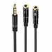 Аудио кабел с жак (3,5 mm) към 2 RCA кабел Ewent EC1641 30