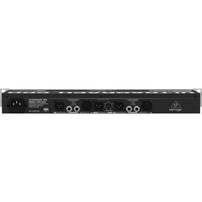Аудио еквалайзер Behringer FBQ1502