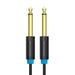 Аудио кабел Vention BAABD 6.35mm TS 0.5m черен
