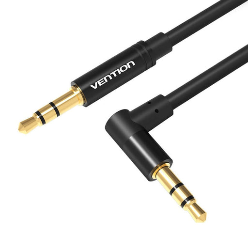Аудио кабел Vention BAKBF-T 3.5mm мъжки към 90° мъжки 1m
