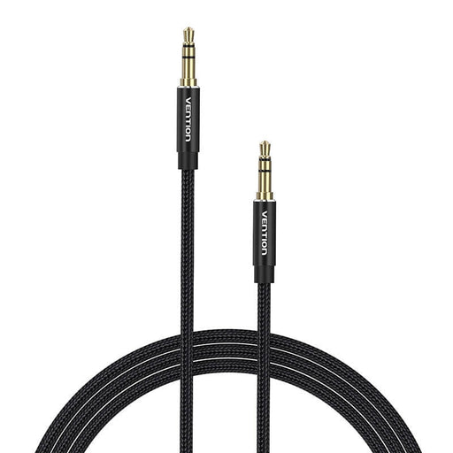 Аудио кабел Vention BAWBJ 3.5mm 5m черен