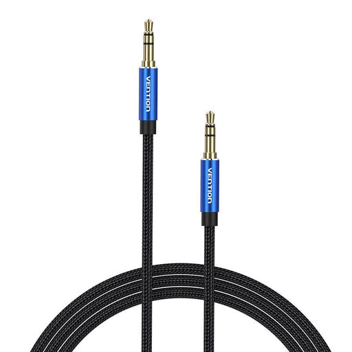 Аудио кабел Vention BAWLH 3.5mm 2m черен
