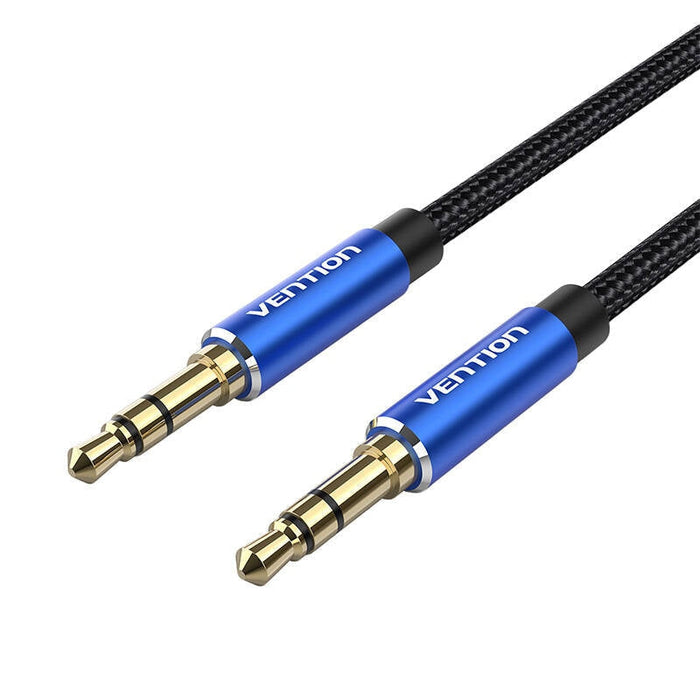 Аудио кабел Vention BAWLJ 3.5mm 5m син