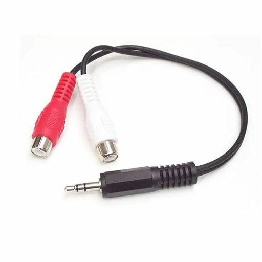 Аудио Кабел Жак към RCA Startech MUMFRCA Черен 0,15 m