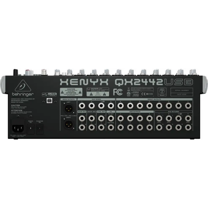 Аудио миксер Behringer QX2442USB 24 канала