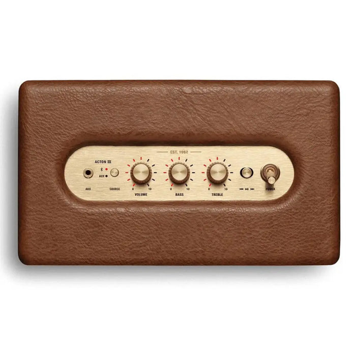 Аудио система MARSHALL ACTON III BLUETOOTH BROWN