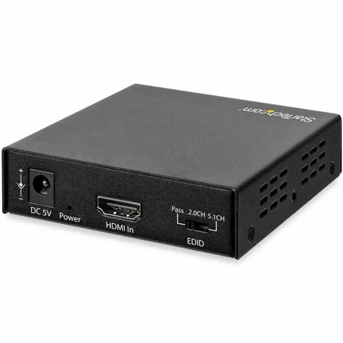 Аудио процесор Startech HD202A Черен 4K Ultra HD