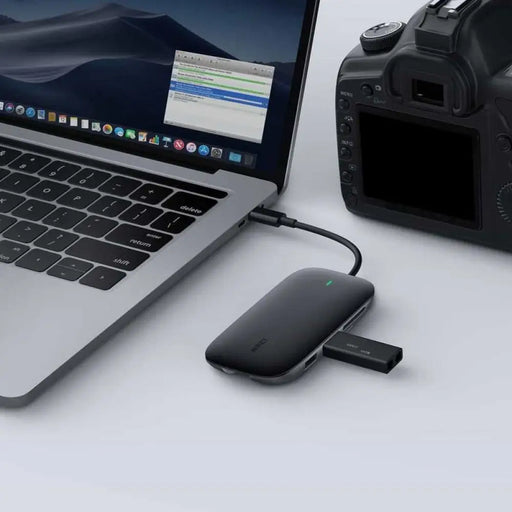 AUKEY CB-C71 интерфейсен хъб 5000 Mbit/s Черен