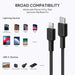 AUKEY CB-CL03 2 м Черен