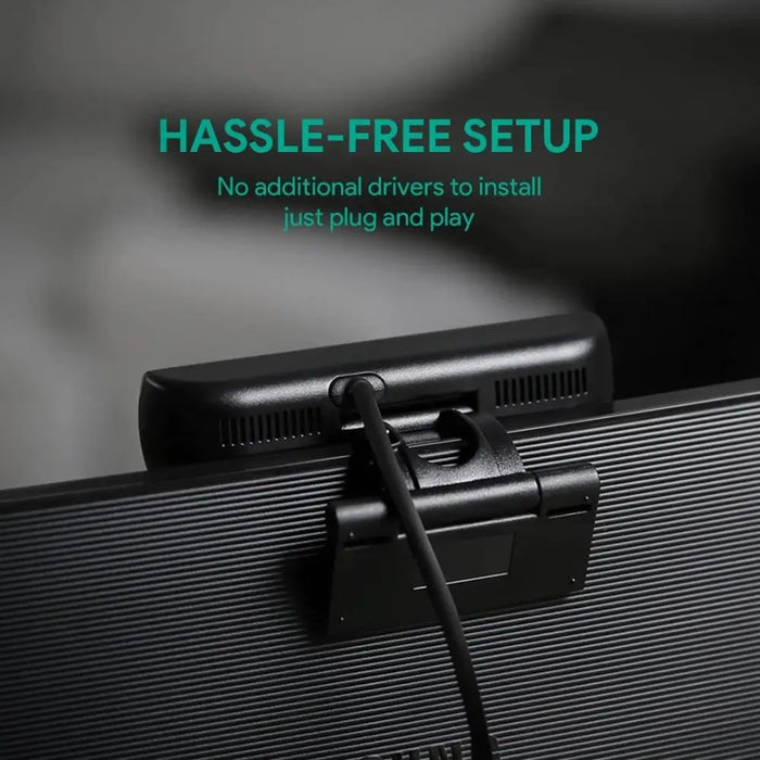 AUKEY PC-LM1E уеб камера 2 MP 1920 x 1080 пиксела USB Черен