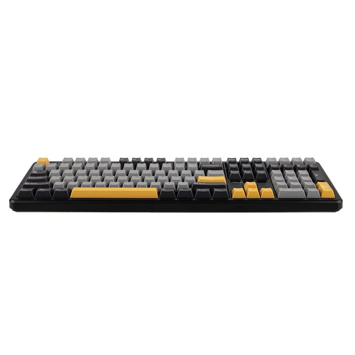 Клавиатура F108 сиво+оранжево+тъмносиво уплътнение с Volcano RGB превключватели – AULA