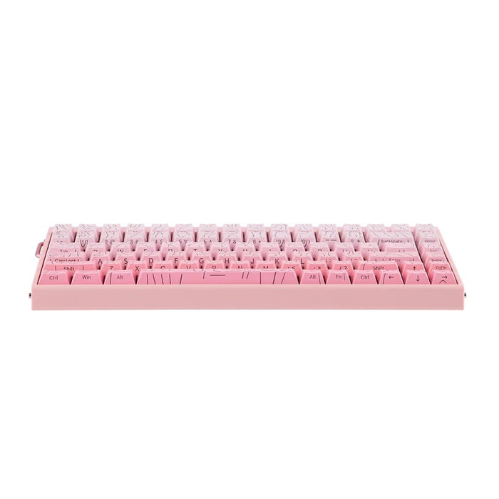 HERO84 HE PINK+Gradient+Contour Dragon King RGB AULA уплътнителна клавиатура
