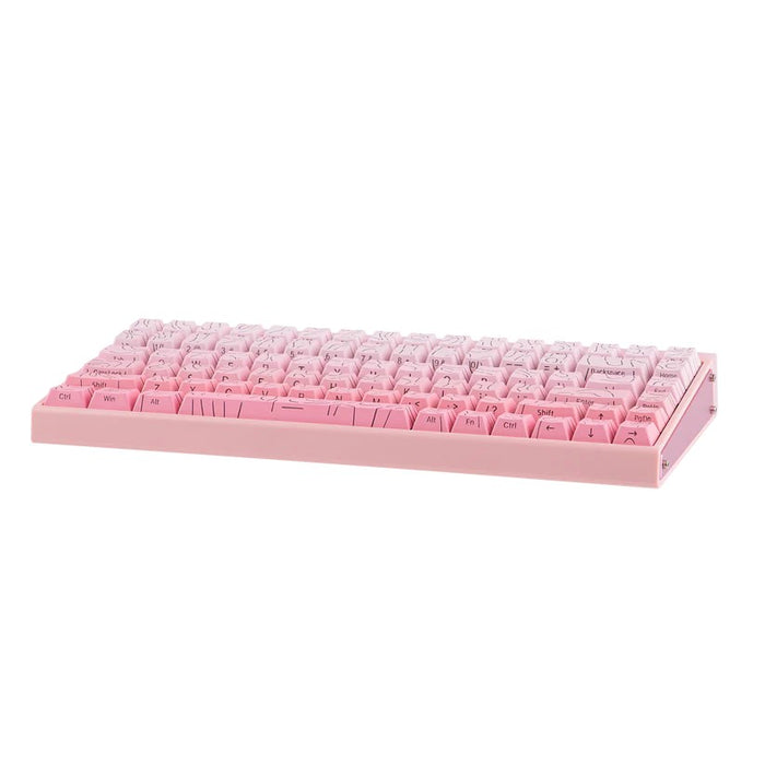 HERO84 HE PINK+Gradient+Contour Dragon King RGB AULA уплътнителна клавиатура