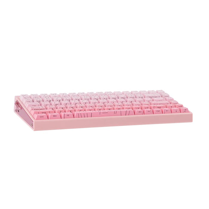 HERO84 HE PINK+Gradient+Contour Dragon King RGB AULA уплътнителна клавиатура
