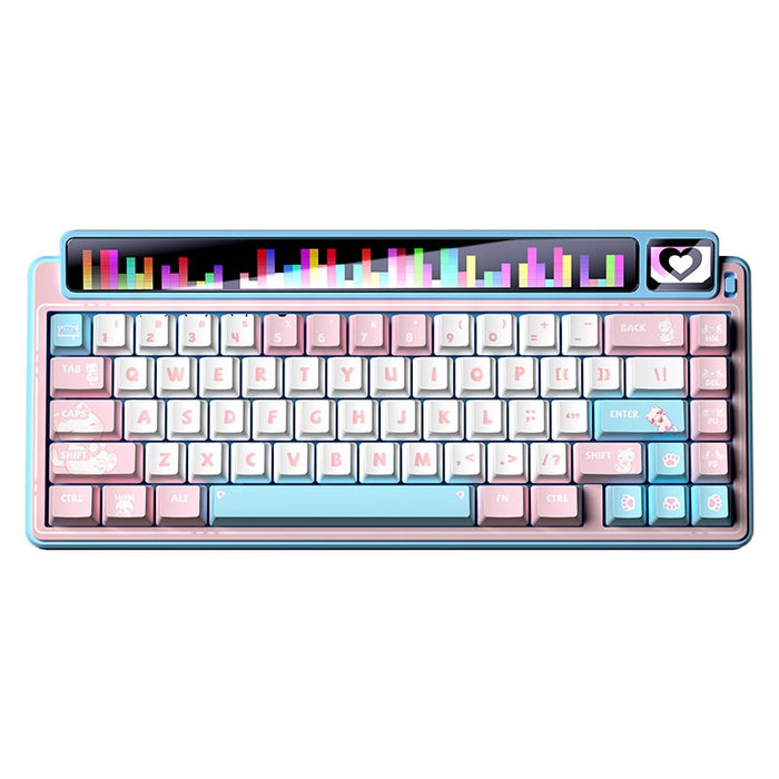 AULA Gasket AMG65 синя RGB клавиатура LightFeather