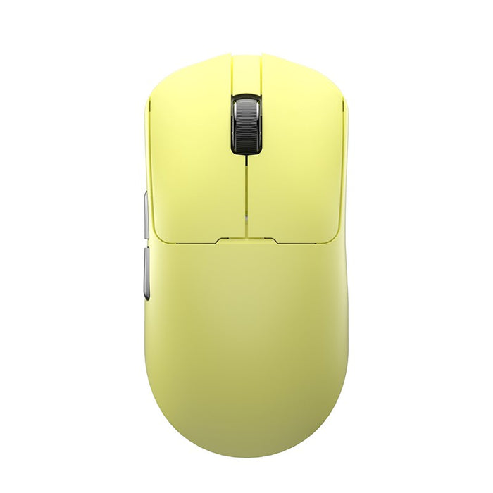 LEOBOG GM3 жълта мишка със зареждаща докинг станция
