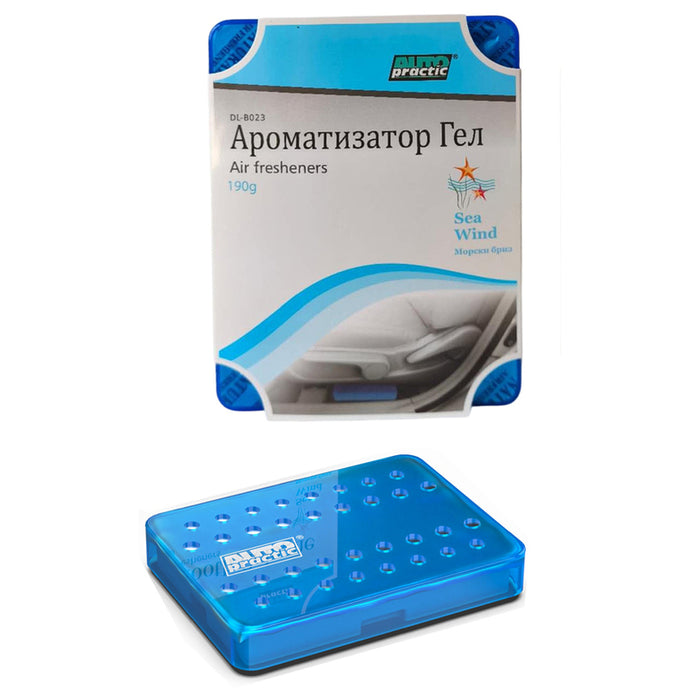 АРОМАТИЗАТОР ГЕЛ МОРСКИ ВЯТЪР 190ГР AUTO PRACTIC