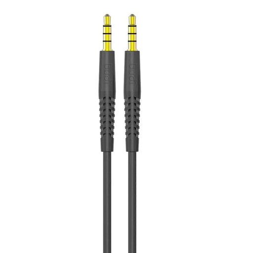 AUX кабел Budi 3.5mm мини жак към 1.2m черен