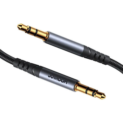 AUX кабел Joyroom 3.5mm мини жак 1.2m черен (SY-A08)