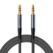 AUX кабел Joyroom 3.5mm мини жак 2m черен (SY-A08)
