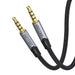 AUX кабел Vention BAQHH TRRS 3.5mm 2m сив