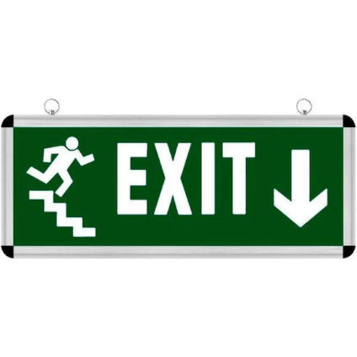 АВАРИЙНО ТЯЛО СТРЕЛКА НАДОЛУ 6LED 3W 50LM HOROZ