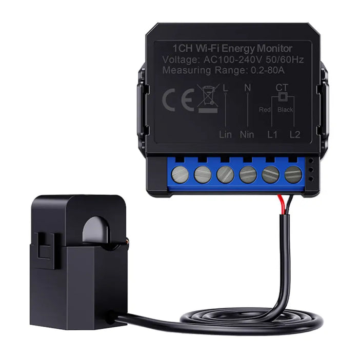 Avatto WiFi WPM16-1 интелигентен двупосочен електромер