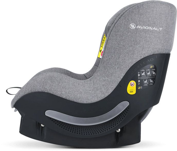 Стол за кола Avionaut - AeroFix Airflow, i-Size, 67-105 cm, Grey