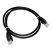 AVIZIO KKU6CZA0.5 мрежов кабел Черен 0,5 m Cat6 U/UTP (UTP)
