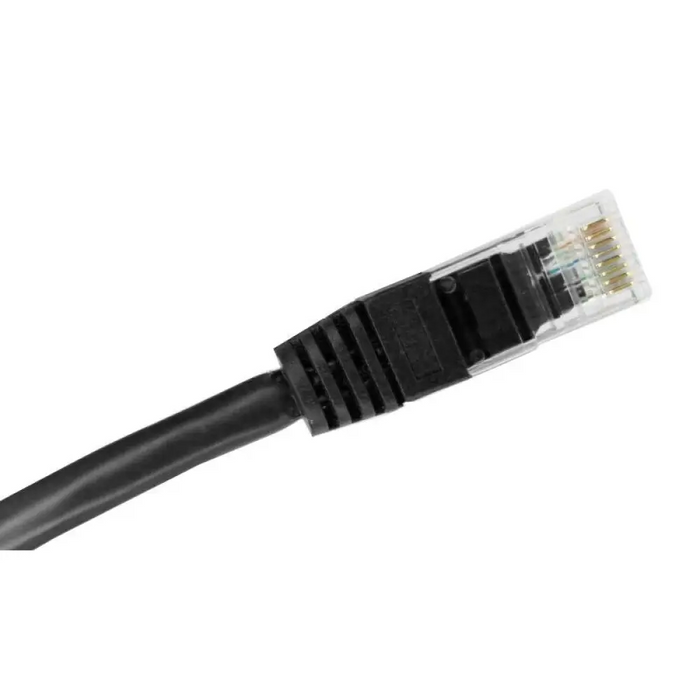 AVIZIO KKU6CZA0.5 мрежов кабел Черен 0,5 m Cat6 U/UTP (UTP)