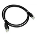 AVIZIO KKU6CZA0.5 мрежов кабел Черен 0,5 m Cat6 U/UTP (UTP)