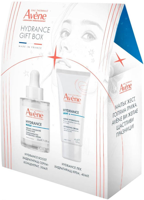 Avène Hydrance Комплект - Серум-концентрат и Лек хидратиращ крем, 30 + 40 ml