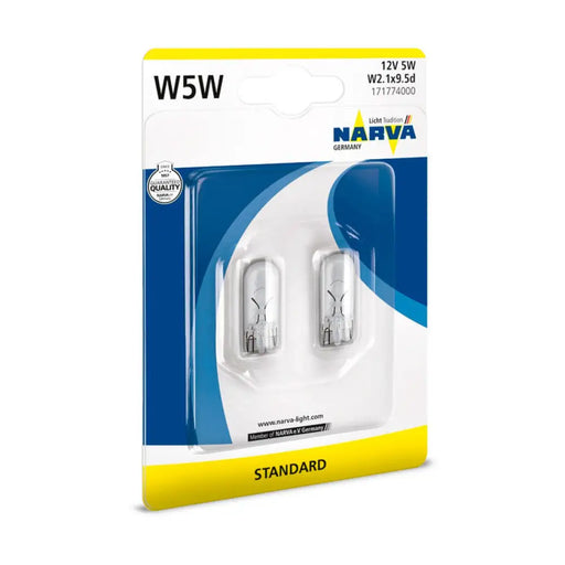 АВТО КРУШКА NARVA W5W