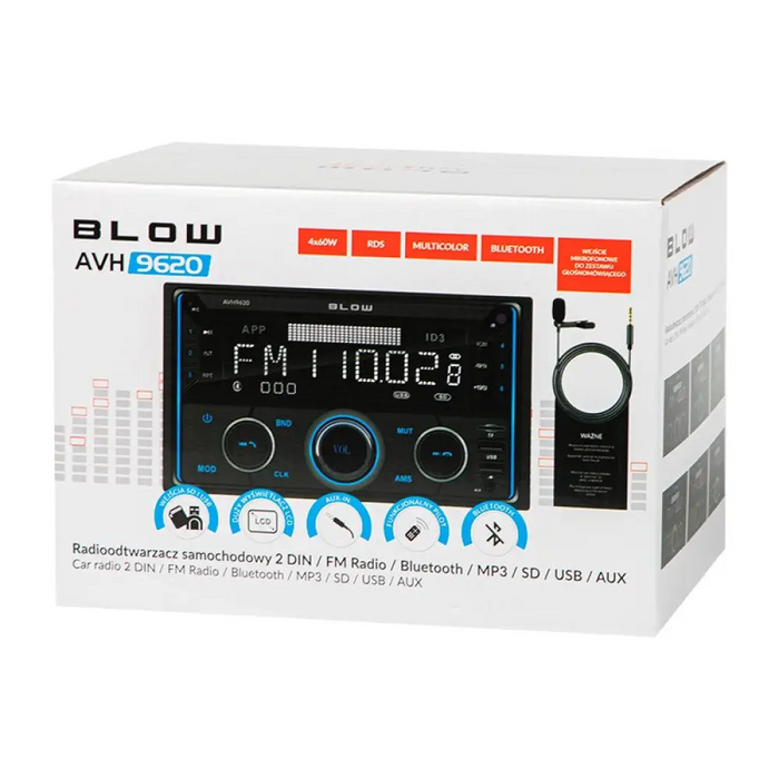 Авто радио Blow AVH-9620 2DIN
