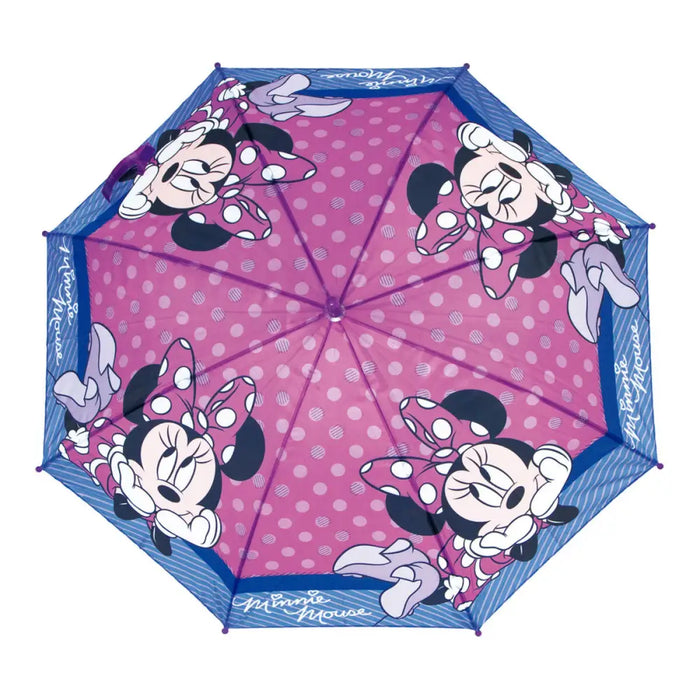 Автоматичен Чадър Minnie Mouse Lucky Розов (Ø 84 cm)