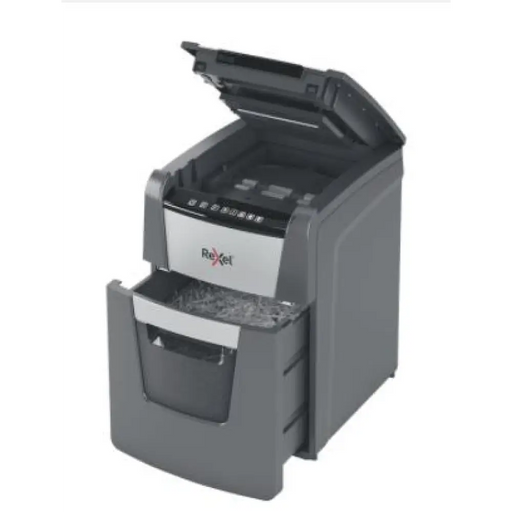 Автоматичен шредер Rexel AutoFeed + 100X P-4 изрязва