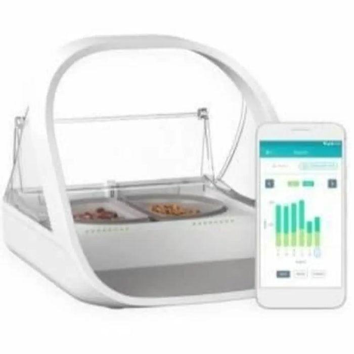 Автоматична хранилка SureFlap iMPFWT Бял Неръждаема стомана