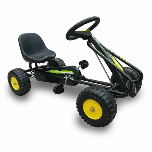 Автомобил с педали Go Kart Black