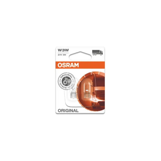 АВТОМОБИЛНА ЛАМПА 2821 W3W 12V W2,1x9.5d DUOBLISTER OSRAM